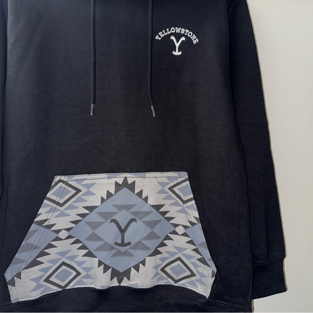 Women’s Aztec Yellowstone Hoodie - Picture 2 of 6